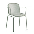 Металеве вуличне обіднє крісло Villa 2 Light Grey1